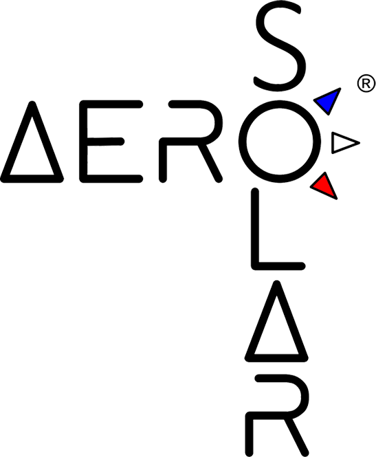 Logo AéroSolar®. Protection innovante de la chaleur pour le poste de pilotage du Rafale