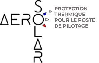 Logo AéroSolar®, protection thermique pour le poste de pilotage